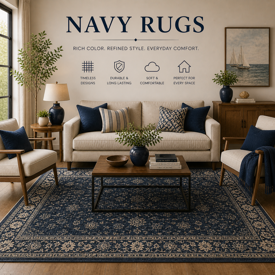 Navy Rugs