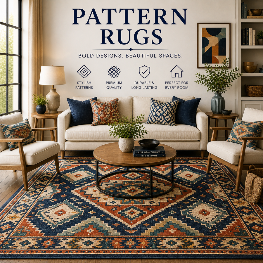 Patterned Area Rugs — Persian, Tribal & Boho