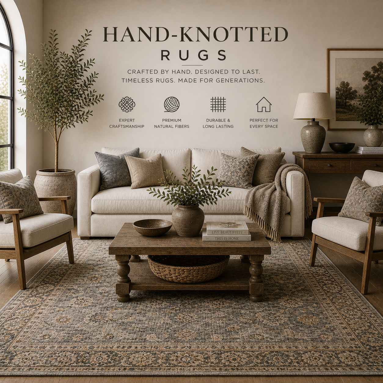 Hand-Knotted Rugs