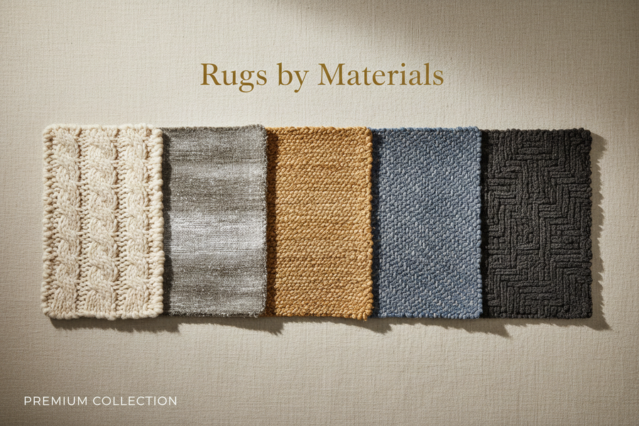 Shop Rugs by Material — Wool, Jute & Cotton