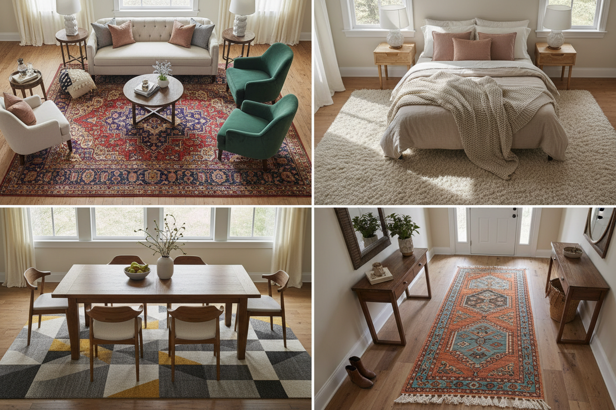 Rugs by Room