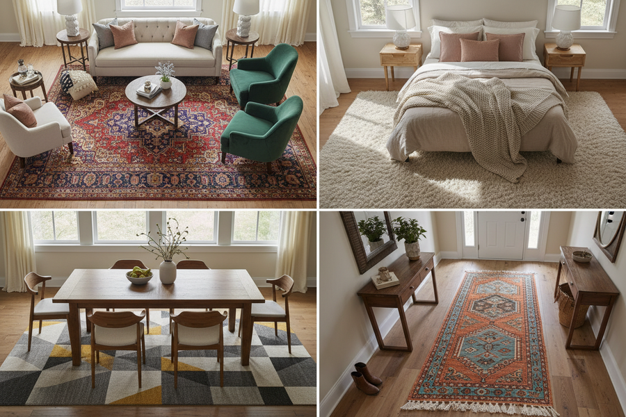 Rugs by Room