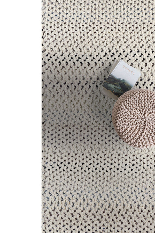 Dramatic Static Foggy Day Area Rug