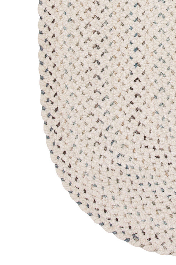 Dramatic Static Cyber White Area Rug