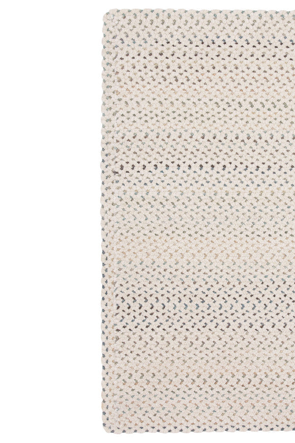 Dramatic Static Cyber White Area Rug