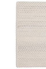 Dramatic Static Cyber White Area Rug