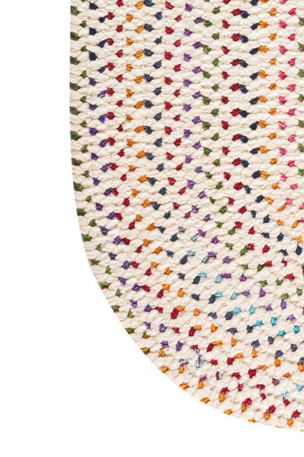 Dramatic Static Carnival Area Rug