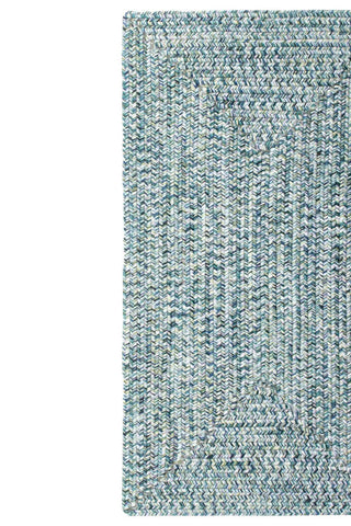 Sea Glass Ocean Blue Area Rug