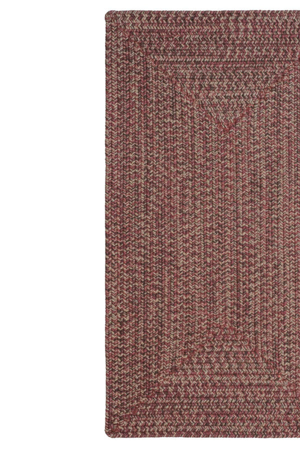 Stockton Dark Red Area Rug
