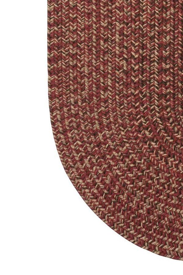 Stockton Dark Red Area Rug