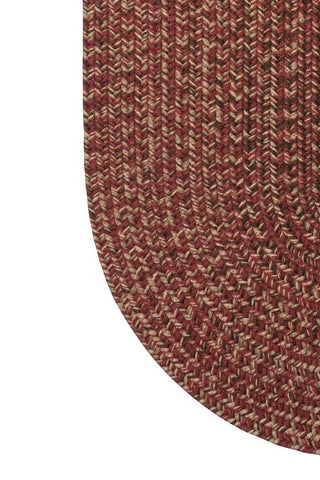 Stockton Dark Red Area Rug