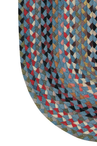 Plymouth Colony Blue Area Rug