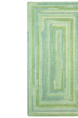 Sailor Boy Sea Monster Green Area Rug