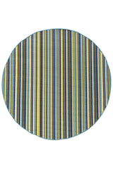100% Polypropylene Vintage  Indoor/Outdoor Area Rug