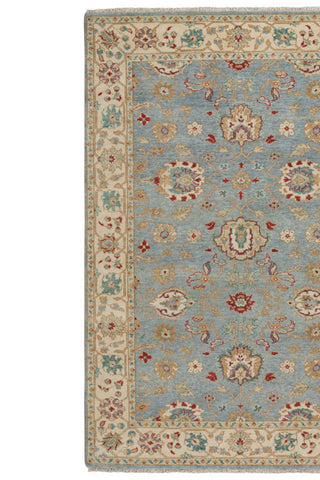 Ashia Azure Ivory Area Rug
