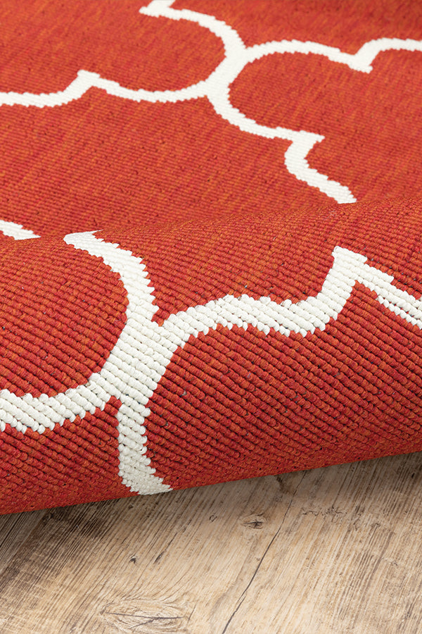 100% Polypropylene Vintage  Indoor/Outdoor Area Rug