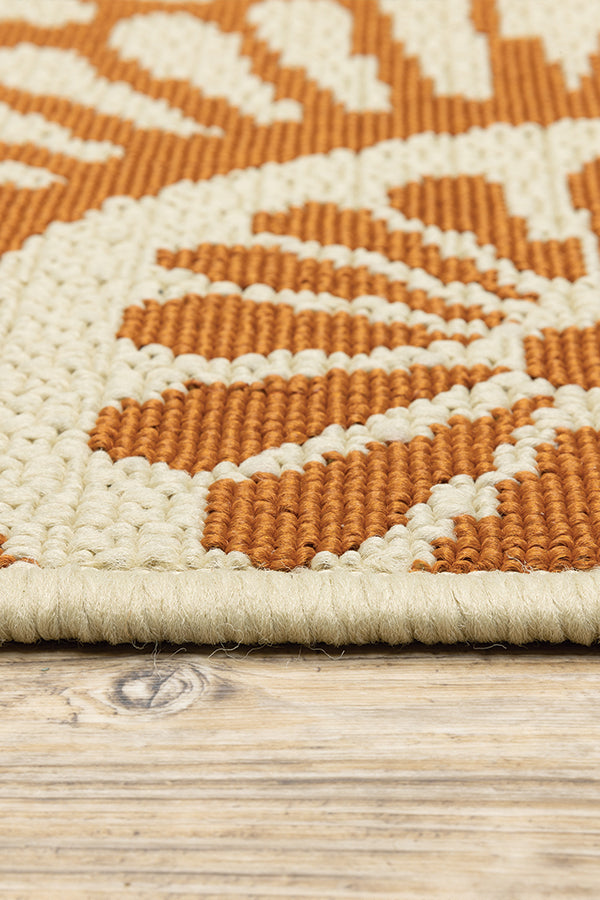 100% Polypropylene Vintage  Indoor/Outdoor Area Rug
