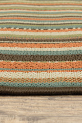 100% Polypropylene Vintage  Indoor/Outdoor Area Rug