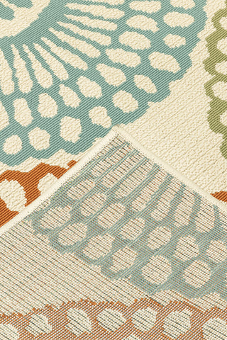 100% Polypropylene Vintage  Indoor/Outdoor Area Rug