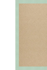 Creative Concepts-Cane Wicker Canvas Spa Blue Area Rug