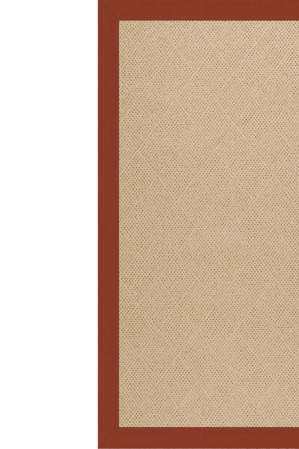 Creative Concepts-Cane Wicker Classic Persimmon Area Rug