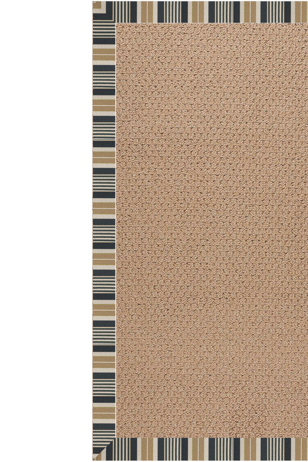 Creative Concepts-Raffia Long Hill Ebony Area Rug