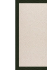 Creative Concepts-White Wicker Canvas Fern Area Rug