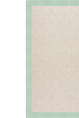 Creative Concepts-White Wicker Canvas Spa Blue Area Rug