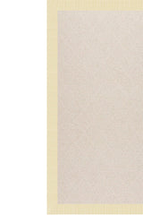 Creative Concepts-White Wicker Canvas Sand Area Rug