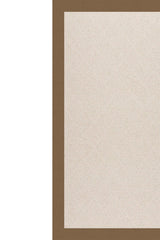 Creative Concepts-White Wicker Canvas Cocoa Area Rug