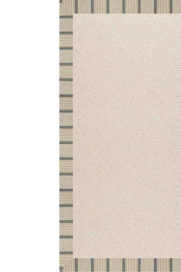 Creative Concepts-White Wicker Cove Pebble Area Rug