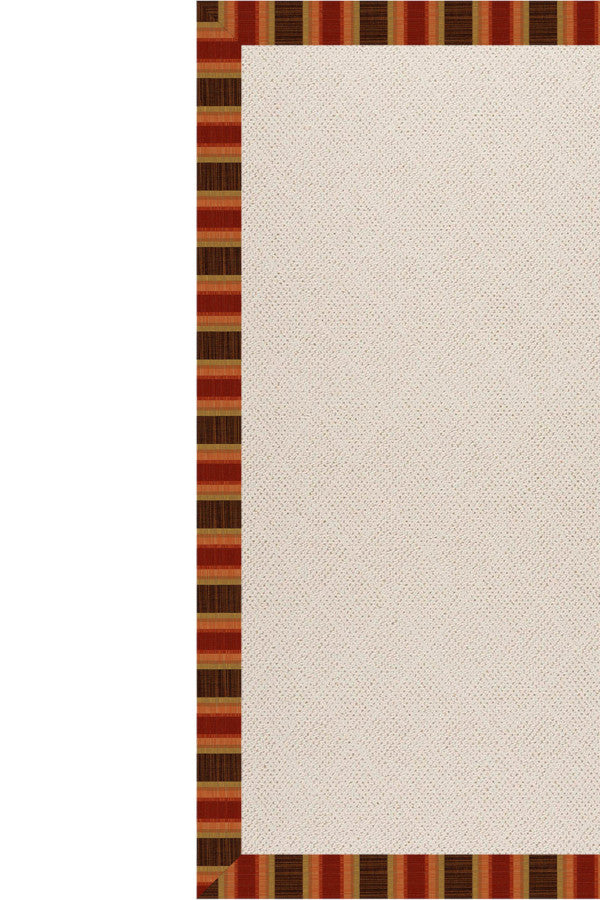 Creative Concepts-White Wicker Dimone Sequoia Area Rug