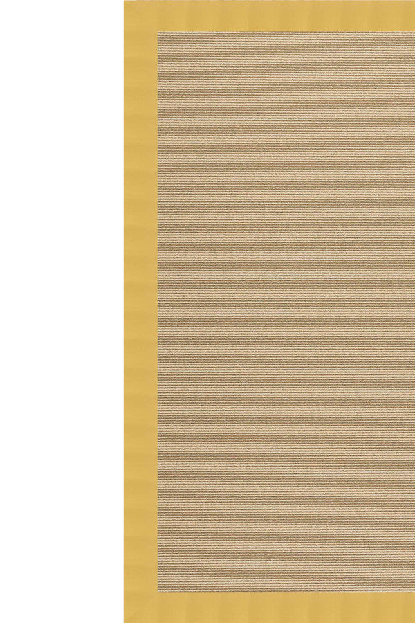 Creative Concepts-Sisal Canvas Canary Area Rug