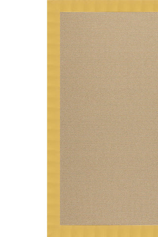 Creative Concepts-Sisal Canvas Canary Area Rug