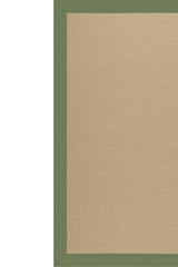 Creative Concepts-Sisal Canvas Citron Area Rug