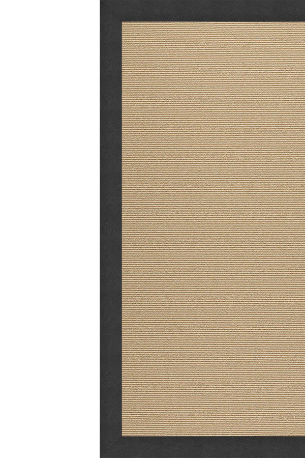 Creative Concepts-Sisal Classic Black Area Rug