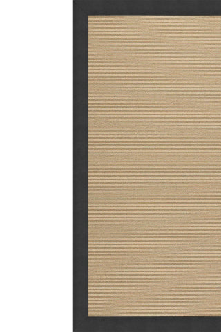 Creative Concepts-Sisal Classic Black Area Rug