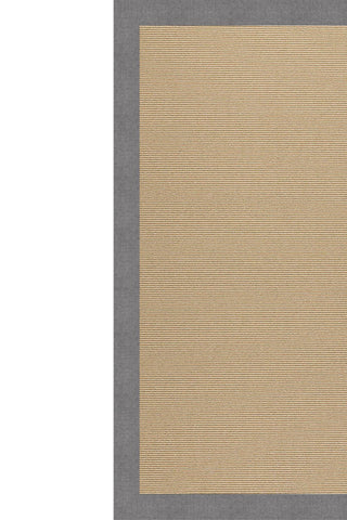 Creative Concepts-Sisal Canvas Slate Area Rug