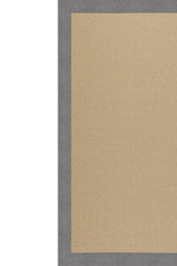 Creative Concepts-Sisal Canvas Slate Area Rug