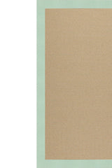 Creative Concepts-Sisal Canvas Spa Blue Area Rug