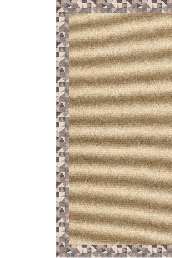 Creative Concepts-Sisal Geo Bronze Area Rug