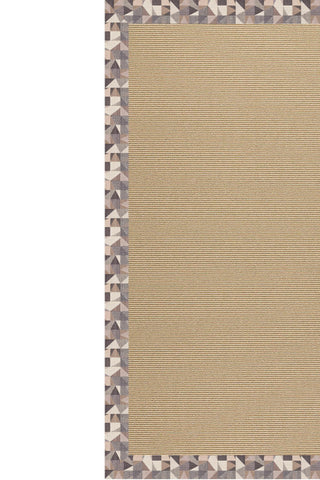 Creative Concepts-Sisal Geo Bronze Area Rug