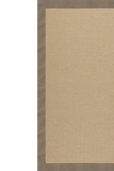 Creative Concepts-Sisal Canvas Taupe Area Rug