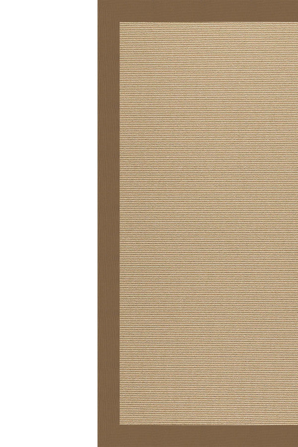 Creative Concepts-Sisal Canvas Cocoa Area Rug
