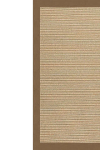 Creative Concepts-Sisal Canvas Cocoa Area Rug