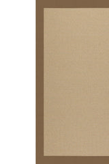 Creative Concepts-Sisal Canvas Cocoa Area Rug