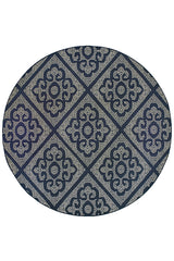 100% Polypropylene Vintage  Indoor/Outdoor Area Rug