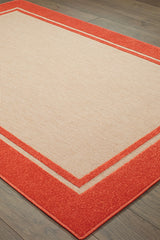 100% Polypropylene Classic  Indoor/Outdoor Area Rug