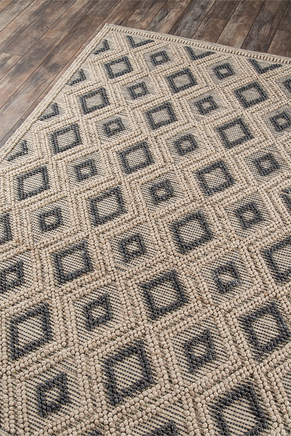 80% Wool 20% Viscose Rectangle Indoor Area Rug