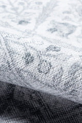 Cotton and Polyester Rectangle Indoor Area Rug